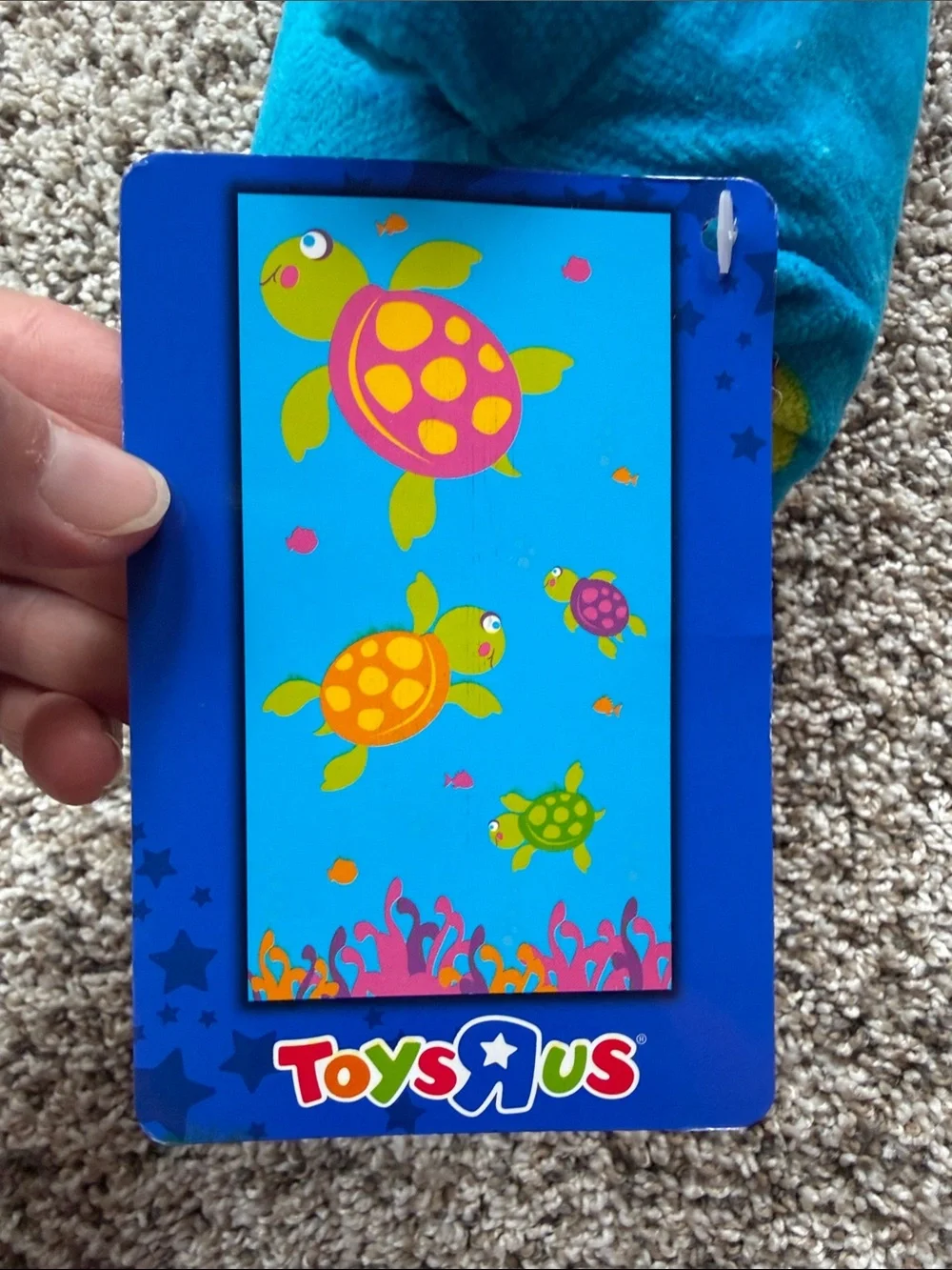 Toys R Us soft blue